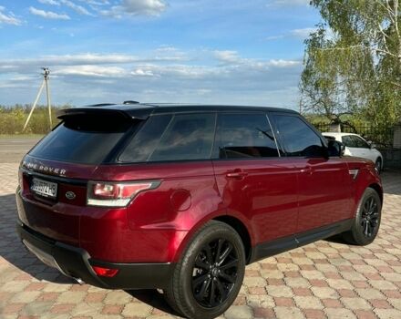 Червоний Ленд Ровер Range Rover Sport, об'ємом двигуна 2.99 л та пробігом 255 тис. км за 21900 $, фото 2 на Automoto.ua