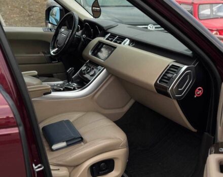 Червоний Ленд Ровер Range Rover Sport, об'ємом двигуна 3 л та пробігом 191 тис. км за 20612 $, фото 15 на Automoto.ua