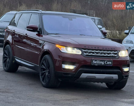 Червоний Ленд Ровер Range Rover Sport, об'ємом двигуна 3 л та пробігом 243 тис. км за 19999 $, фото 11 на Automoto.ua