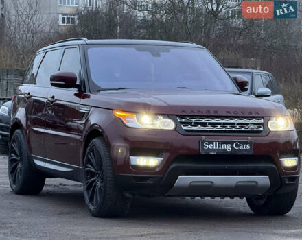 Червоний Ленд Ровер Range Rover Sport, об'ємом двигуна 3 л та пробігом 243 тис. км за 19999 $, фото 9 на Automoto.ua