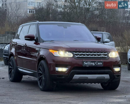 Червоний Ленд Ровер Range Rover Sport, об'ємом двигуна 3 л та пробігом 243 тис. км за 19999 $, фото 10 на Automoto.ua
