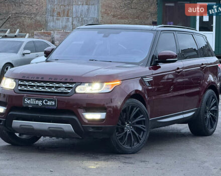 Червоний Ленд Ровер Range Rover Sport, об'ємом двигуна 3 л та пробігом 243 тис. км за 19999 $, фото 2 на Automoto.ua
