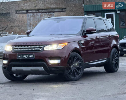 Червоний Ленд Ровер Range Rover Sport, об'ємом двигуна 3 л та пробігом 243 тис. км за 19999 $, фото 1 на Automoto.ua