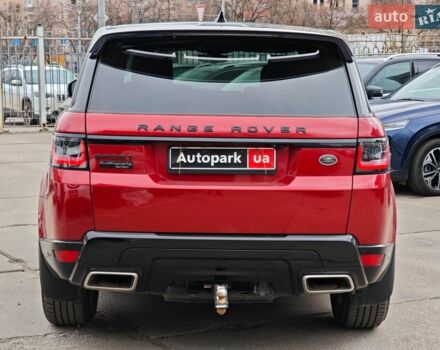 Червоний Ленд Ровер Range Rover Sport, об'ємом двигуна 3 л та пробігом 82 тис. км за 40390 $, фото 8 на Automoto.ua
