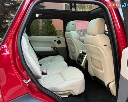 Червоний Ленд Ровер Range Rover Sport, об'ємом двигуна 3 л та пробігом 253 тис. км за 21750 $, фото 4 на Automoto.ua