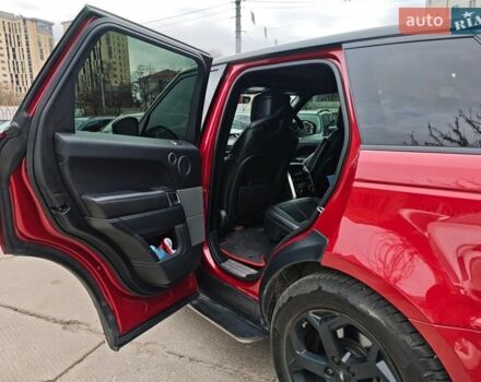 Червоний Ленд Ровер Range Rover Sport, об'ємом двигуна 3 л та пробігом 82 тис. км за 46990 $, фото 16 на Automoto.ua
