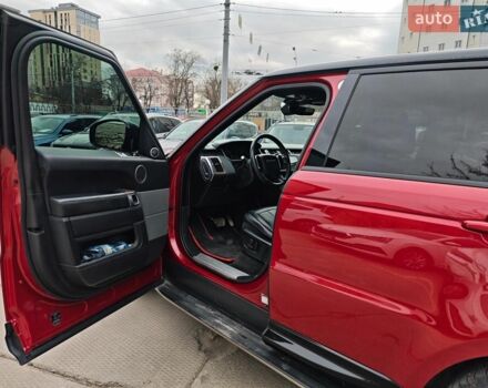 Червоний Ленд Ровер Range Rover Sport, об'ємом двигуна 3 л та пробігом 82 тис. км за 40390 $, фото 25 на Automoto.ua