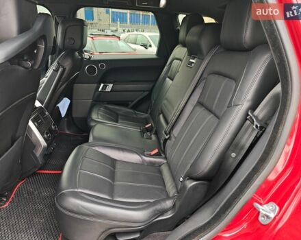 Червоний Ленд Ровер Range Rover Sport, об'ємом двигуна 3 л та пробігом 82 тис. км за 40390 $, фото 15 на Automoto.ua