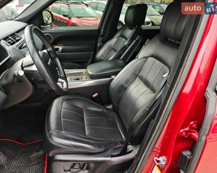 Червоний Ленд Ровер Range Rover Sport, об'ємом двигуна 3 л та пробігом 82 тис. км за 40390 $, фото 27 на Automoto.ua