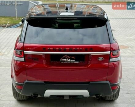 Червоний Ленд Ровер Range Rover Sport, об'ємом двигуна 3 л та пробігом 252 тис. км за 26900 $, фото 12 на Automoto.ua
