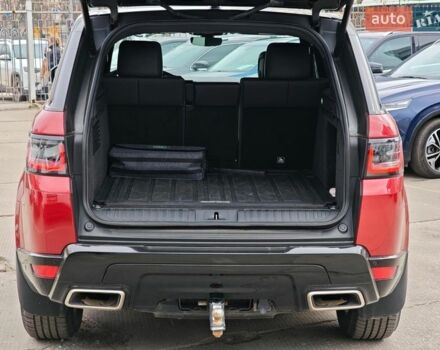 Червоний Ленд Ровер Range Rover Sport, об'ємом двигуна 3 л та пробігом 82 тис. км за 46990 $, фото 14 на Automoto.ua