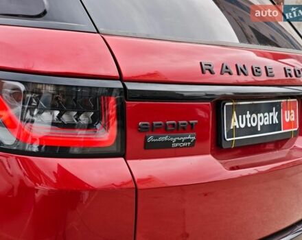 Червоний Ленд Ровер Range Rover Sport, об'ємом двигуна 3 л та пробігом 82 тис. км за 46990 $, фото 12 на Automoto.ua