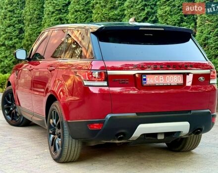 Червоний Ленд Ровер Range Rover Sport, об'ємом двигуна 3 л та пробігом 253 тис. км за 21750 $, фото 2 на Automoto.ua