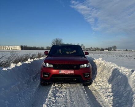 Червоний Ленд Ровер Range Rover Sport, об'ємом двигуна 3 л та пробігом 150 тис. км за 18000 $, фото 2 на Automoto.ua