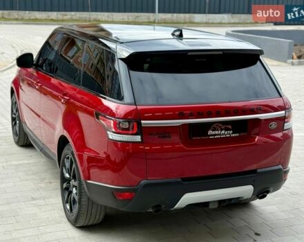 Червоний Ленд Ровер Range Rover Sport, об'ємом двигуна 3 л та пробігом 252 тис. км за 26900 $, фото 13 на Automoto.ua