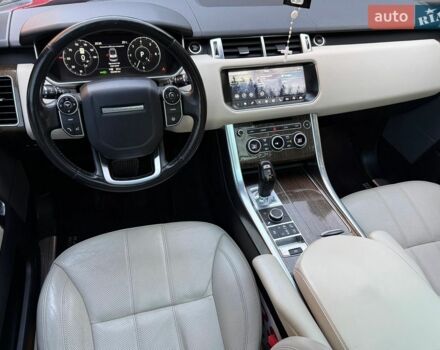 Червоний Ленд Ровер Range Rover Sport, об'ємом двигуна 3 л та пробігом 253 тис. км за 21750 $, фото 3 на Automoto.ua