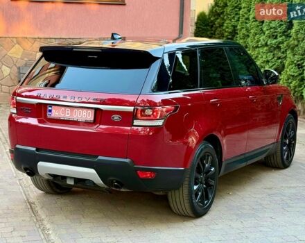 Червоний Ленд Ровер Range Rover Sport, об'ємом двигуна 3 л та пробігом 253 тис. км за 21750 $, фото 45 на Automoto.ua