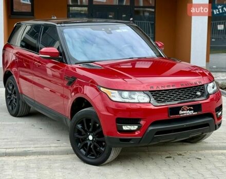 Червоний Ленд Ровер Range Rover Sport, об'ємом двигуна 3 л та пробігом 252 тис. км за 26900 $, фото 1 на Automoto.ua