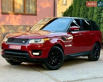 Червоний Ленд Ровер Range Rover Sport, об'ємом двигуна 3 л та пробігом 253 тис. км за 21750 $, фото 6 на Automoto.ua