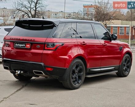 Червоний Ленд Ровер Range Rover Sport, об'ємом двигуна 3 л та пробігом 82 тис. км за 40390 $, фото 9 на Automoto.ua