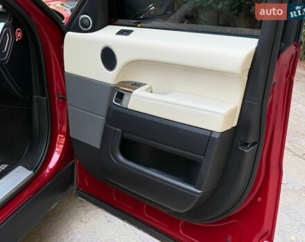 Червоний Ленд Ровер Range Rover Sport, об'ємом двигуна 3 л та пробігом 253 тис. км за 21750 $, фото 92 на Automoto.ua