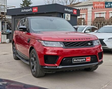 Червоний Ленд Ровер Range Rover Sport, об'ємом двигуна 3 л та пробігом 82 тис. км за 46990 $, фото 2 на Automoto.ua