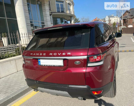 Червоний Ленд Ровер Range Rover Sport, об'ємом двигуна 2.99 л та пробігом 130 тис. км за 42000 $, фото 5 на Automoto.ua