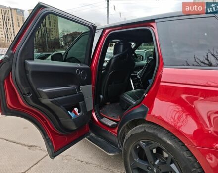 Червоний Ленд Ровер Range Rover Sport, об'ємом двигуна 3 л та пробігом 82 тис. км за 40390 $, фото 16 на Automoto.ua