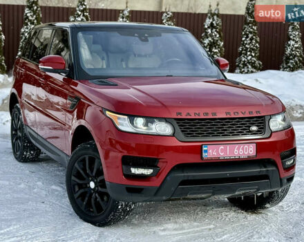 Красный Ленд Ровер Рендж Ровер Спорт, объемом двигателя 3 л и пробегом 200 тыс. км за 26500 $, фото 7 на Automoto.ua