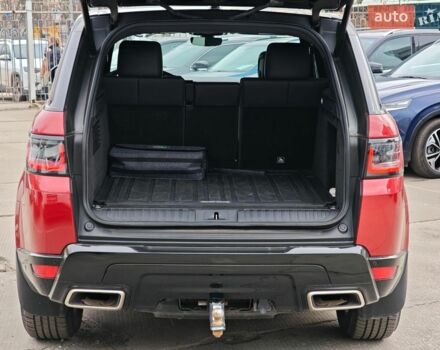 Червоний Ленд Ровер Range Rover Sport, об'ємом двигуна 3 л та пробігом 82 тис. км за 40390 $, фото 14 на Automoto.ua