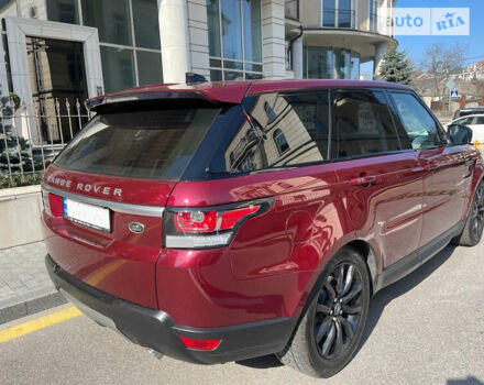 Червоний Ленд Ровер Range Rover Sport, об'ємом двигуна 2.99 л та пробігом 130 тис. км за 42000 $, фото 6 на Automoto.ua