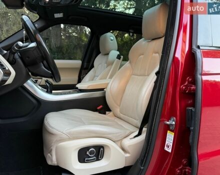 Червоний Ленд Ровер Range Rover Sport, об'ємом двигуна 3 л та пробігом 253 тис. км за 21750 $, фото 63 на Automoto.ua
