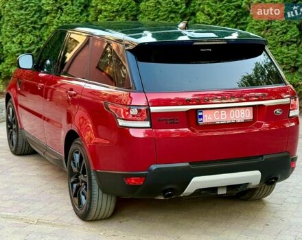 Червоний Ленд Ровер Range Rover Sport, об'ємом двигуна 3 л та пробігом 253 тис. км за 21750 $, фото 48 на Automoto.ua