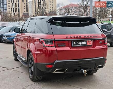 Червоний Ленд Ровер Range Rover Sport, об'ємом двигуна 3 л та пробігом 82 тис. км за 40390 $, фото 7 на Automoto.ua