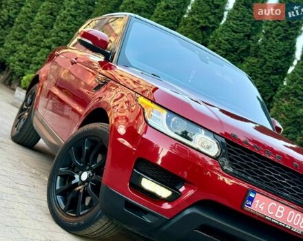 Червоний Ленд Ровер Range Rover Sport, об'ємом двигуна 3 л та пробігом 253 тис. км за 21750 $, фото 14 на Automoto.ua