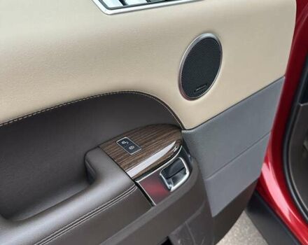 Червоний Ленд Ровер Range Rover Sport, об'ємом двигуна 2.99 л та пробігом 160 тис. км за 36900 $, фото 12 на Automoto.ua