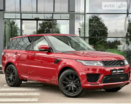 Червоний Ленд Ровер Range Rover Sport, об'ємом двигуна 2.99 л та пробігом 62 тис. км за 63500 $, фото 6 на Automoto.ua