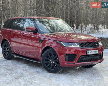 Червоний Ленд Ровер Range Rover Sport, об'ємом двигуна 3 л та пробігом 98 тис. км за 49500 $, фото 4 на Automoto.ua