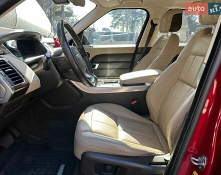 Червоний Ленд Ровер Range Rover Sport, об'ємом двигуна 2.99 л та пробігом 109 тис. км за 45500 $, фото 12 на Automoto.ua