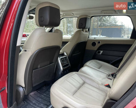 Червоний Ленд Ровер Range Rover Sport, об'ємом двигуна 3 л та пробігом 98 тис. км за 49500 $, фото 13 на Automoto.ua