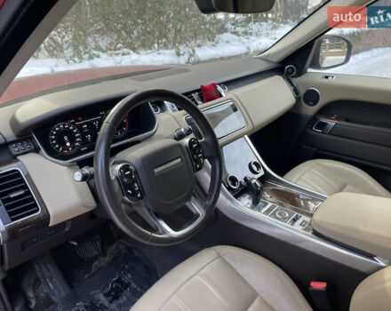 Червоний Ленд Ровер Range Rover Sport, об'ємом двигуна 3 л та пробігом 98 тис. км за 49500 $, фото 7 на Automoto.ua