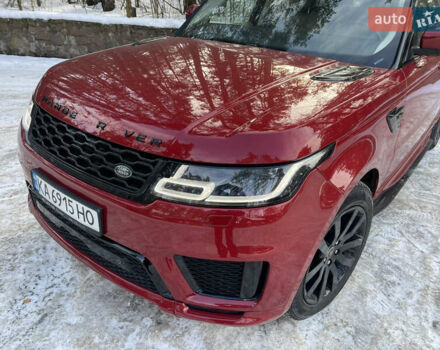 Червоний Ленд Ровер Range Rover Sport, об'ємом двигуна 3 л та пробігом 98 тис. км за 49500 $, фото 10 на Automoto.ua