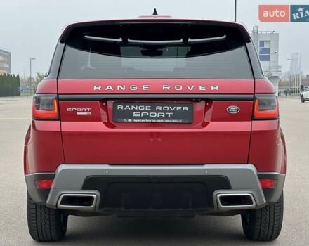 Червоний Ленд Ровер Range Rover Sport, об'ємом двигуна 2.99 л та пробігом 160 тис. км за 36900 $, фото 5 на Automoto.ua