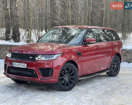 Червоний Ленд Ровер Range Rover Sport, об'ємом двигуна 3 л та пробігом 98 тис. км за 49500 $, фото 1 на Automoto.ua