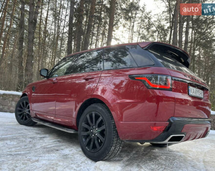 Червоний Ленд Ровер Range Rover Sport, об'ємом двигуна 3 л та пробігом 98 тис. км за 49500 $, фото 5 на Automoto.ua