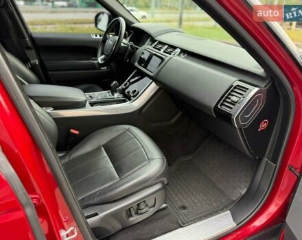Червоний Ленд Ровер Range Rover Sport, об'ємом двигуна 3 л та пробігом 178 тис. км за 34500 $, фото 10 на Automoto.ua