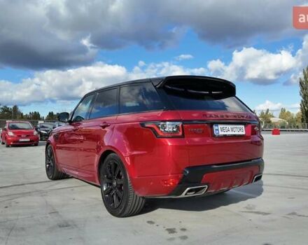 Красный Ленд Ровер Рендж Ровер Спорт, объемом двигателя 2.99 л и пробегом 111 тыс. км за 64990 $, фото 6 на Automoto.ua