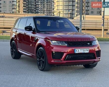 Червоний Ленд Ровер Range Rover Sport, об'ємом двигуна 5 л та пробігом 90 тис. км за 58900 $, фото 13 на Automoto.ua