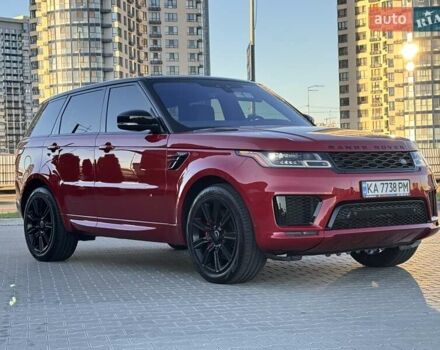 Червоний Ленд Ровер Range Rover Sport, об'ємом двигуна 5 л та пробігом 90 тис. км за 58900 $, фото 6 на Automoto.ua