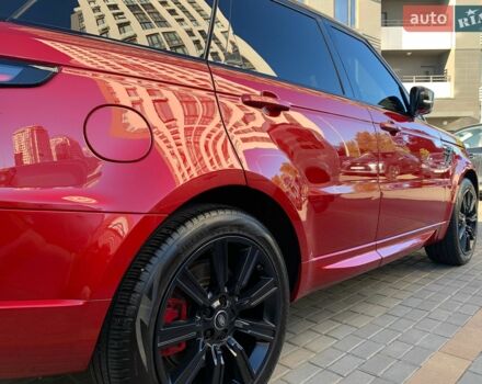 Червоний Ленд Ровер Range Rover Sport, об'ємом двигуна 5 л та пробігом 98 тис. км за 49900 $, фото 1 на Automoto.ua